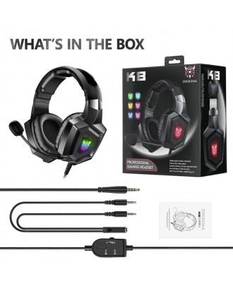 HEADSET ONIKUMA K8 WIRED GAMING